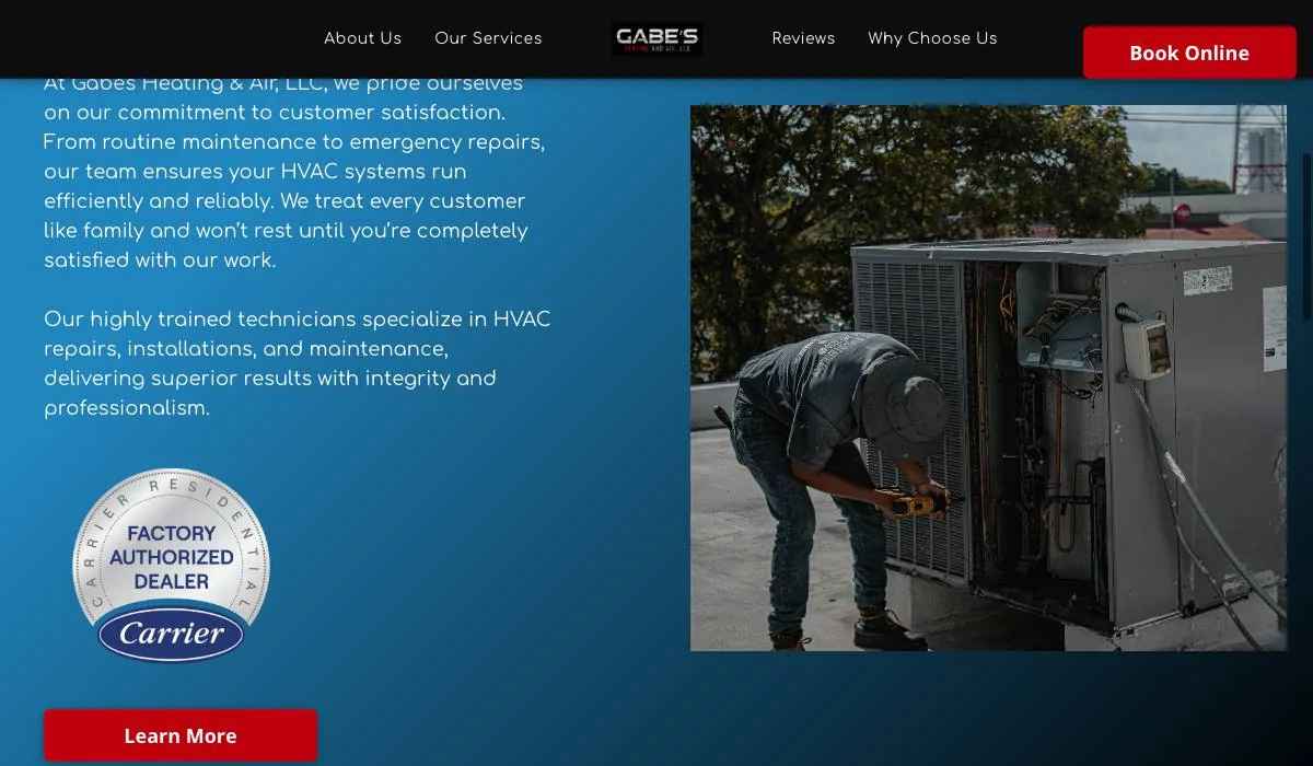 Gabe's Heating & Air, LLC cover