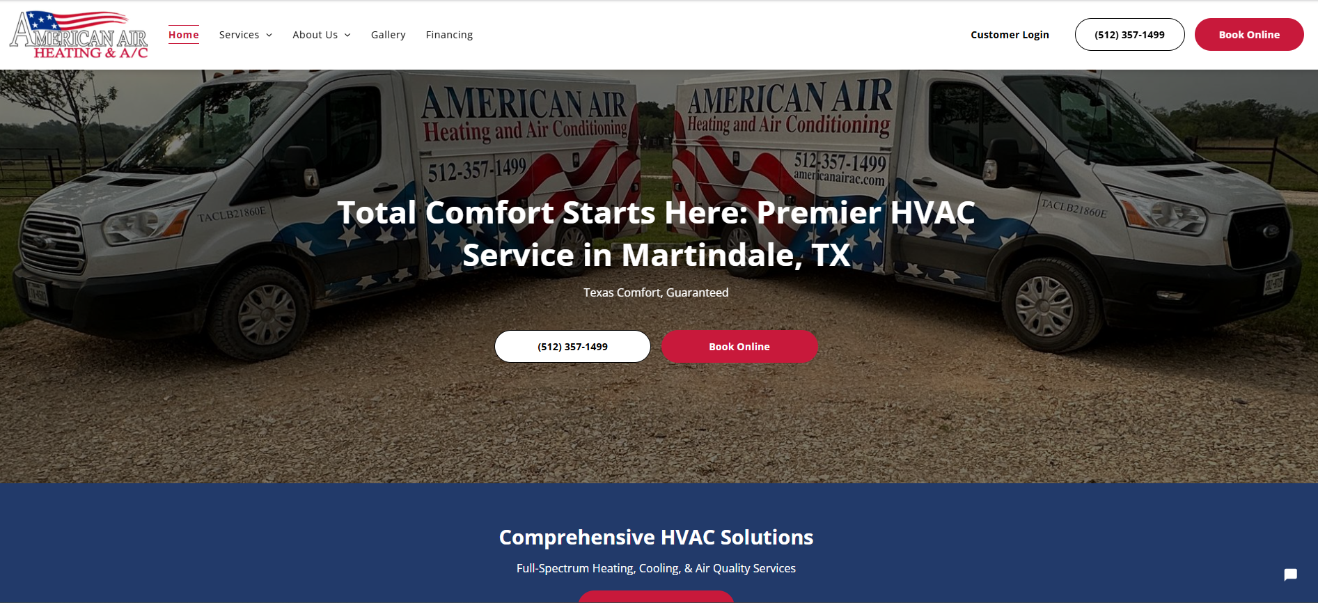 American Air Heating & A/C logo