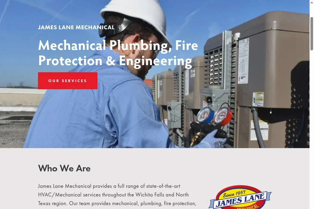 James Lane Mechanical cover