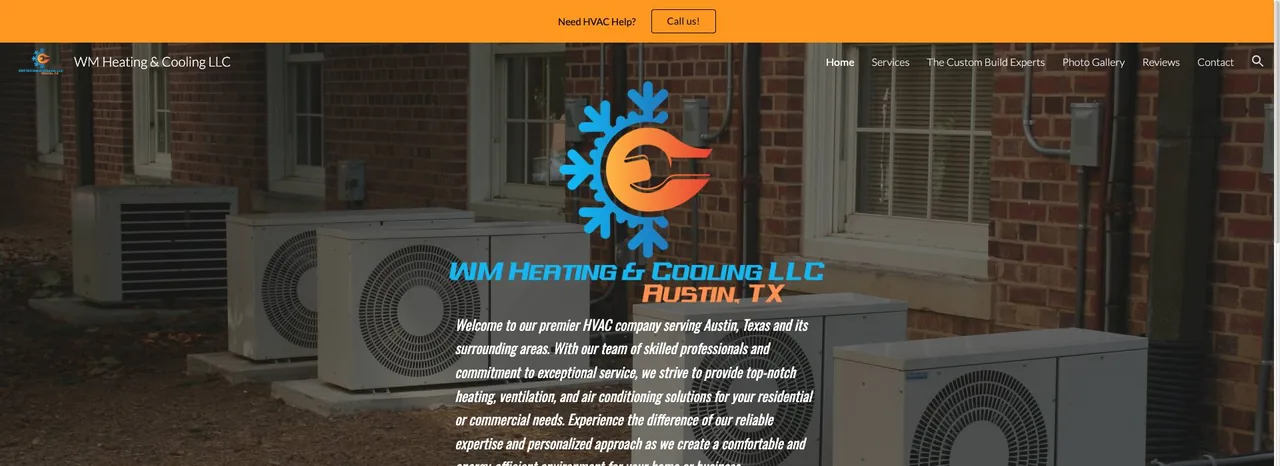 WM Heating & Cooling LLC cover