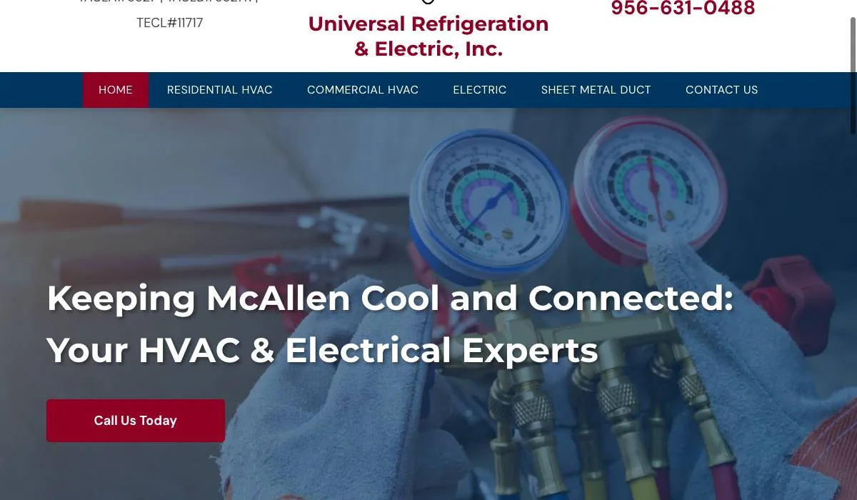 Universal Refrigeration & Electric, Inc. cover