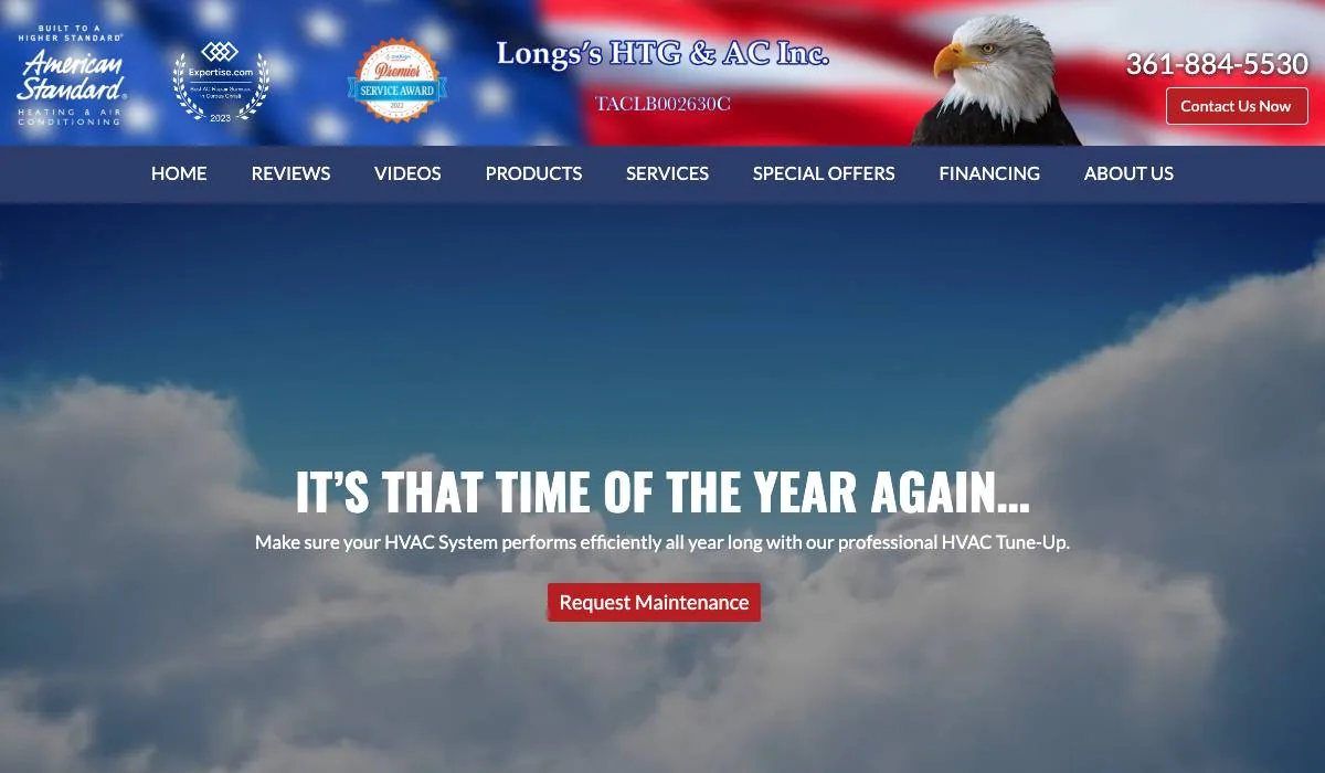 Long’s HTG & AC Inc. cover