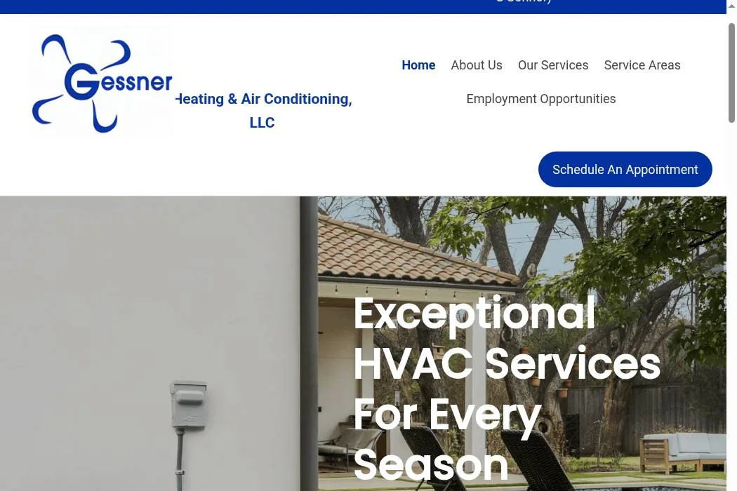 Gessner Heating & Air Conditioning, LLC cover