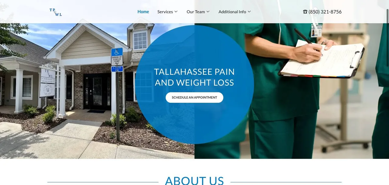 Tallahassee Pain and Weight Loss cover