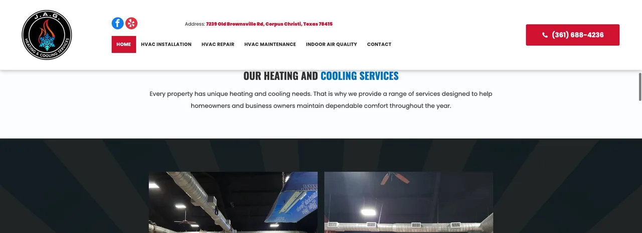 J.A.G. Heating & Cooling Services LLC cover