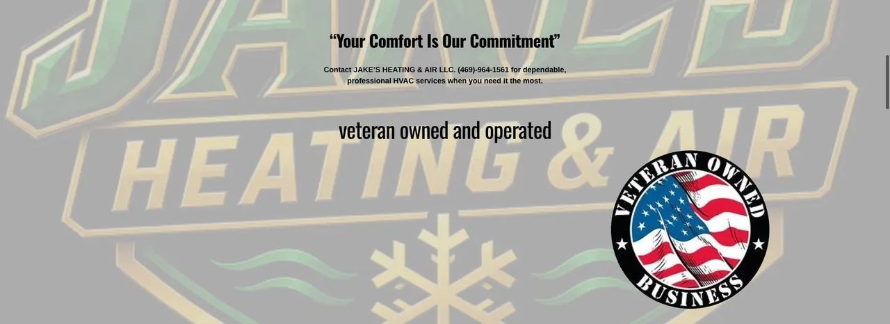 JAKE’S HEATING & AIR LLC cover