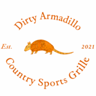 The Dirty Armadillo Country Sports Grille logo