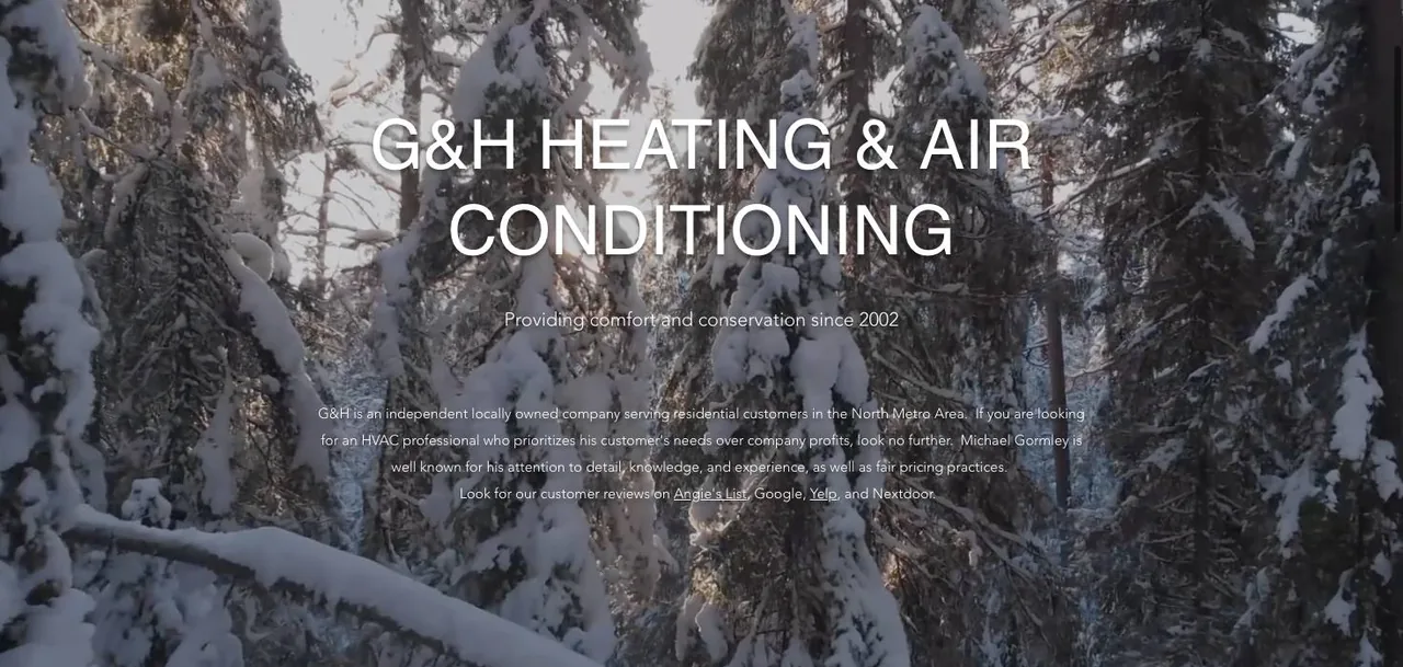G&H Heating & Air Conditioning cover