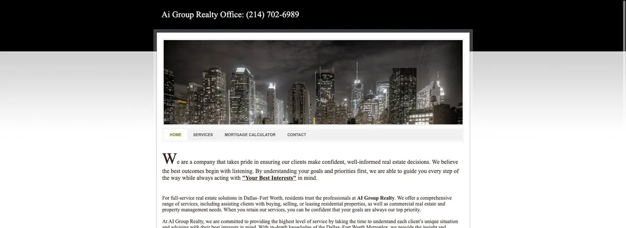 AI Group Realty cover