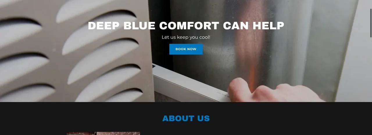 DEEP BLUE COMFORT cover