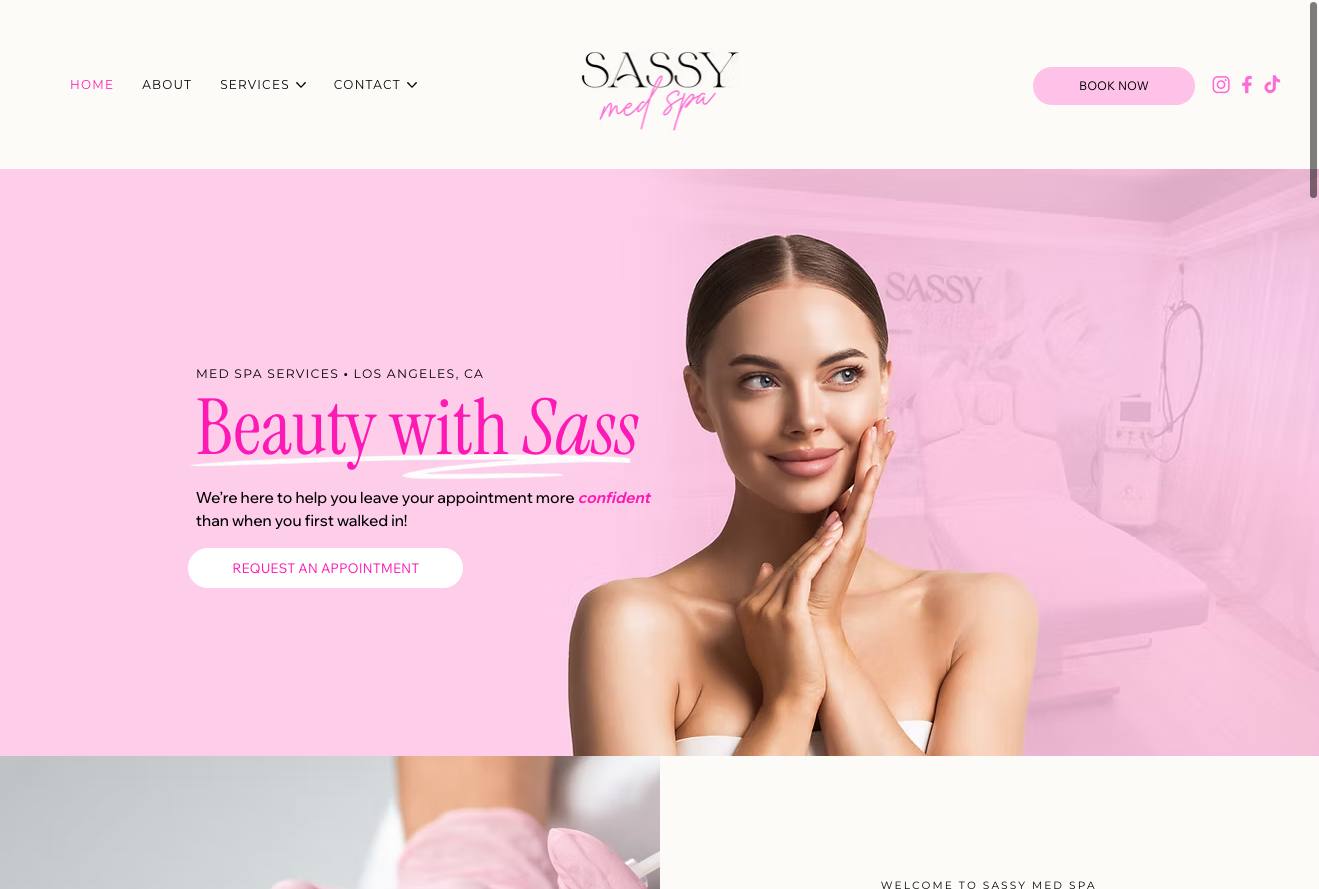 sassymedspa-com cover