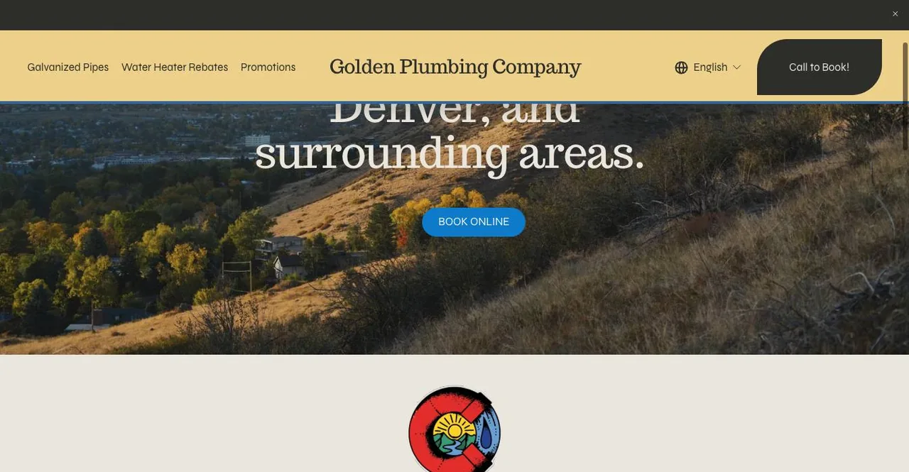 Golden Plumbing Company cover