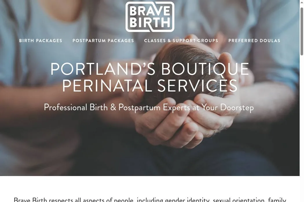 Brave Birth Doula Care cover