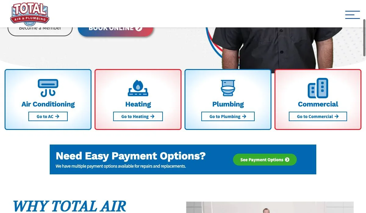 Total Air & Heat cover