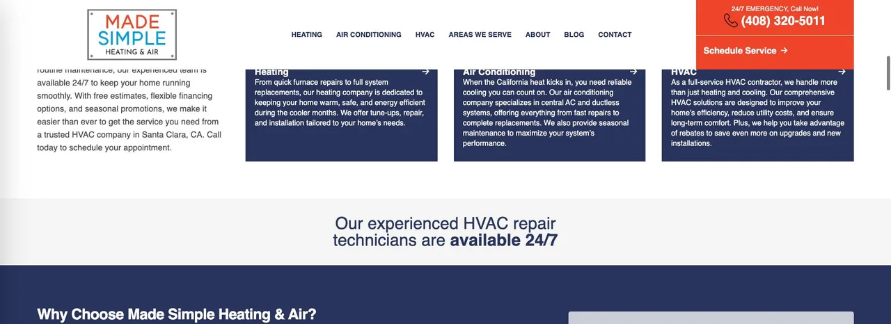 Made Simple Heating & Air cover