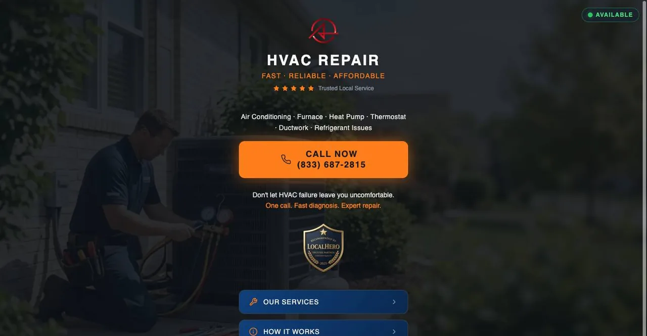 HVAC REPAIR cover