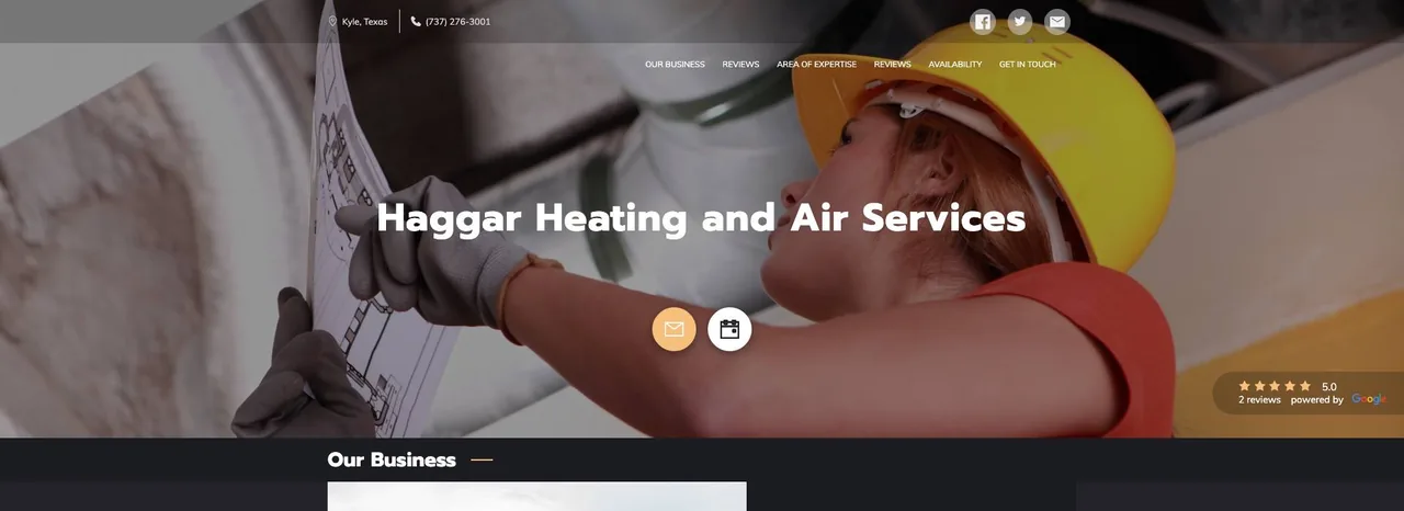 Haggar Heating and Air Services cover