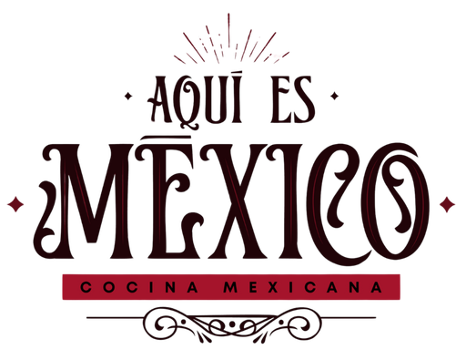 Aqui Es Mexico Cocina Mexicana logo