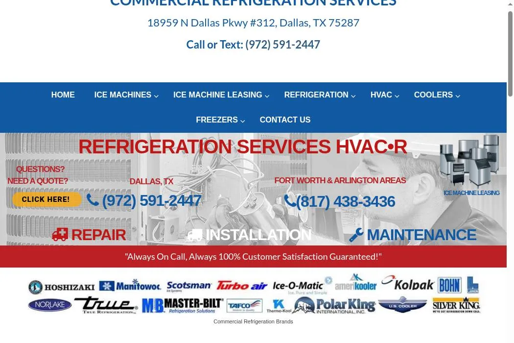 24 Hour Refrigeration cover