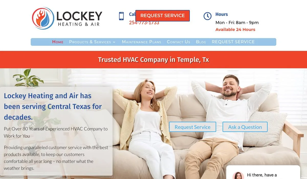 Lockey Heating and Air cover