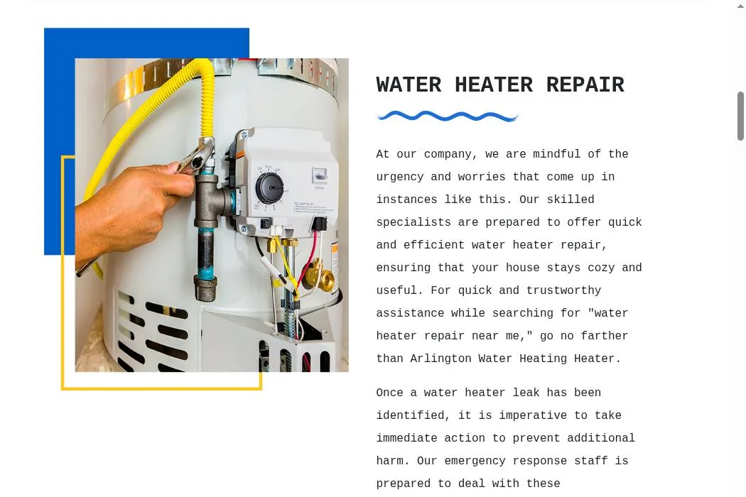 Arlington Hot Water Heater cover