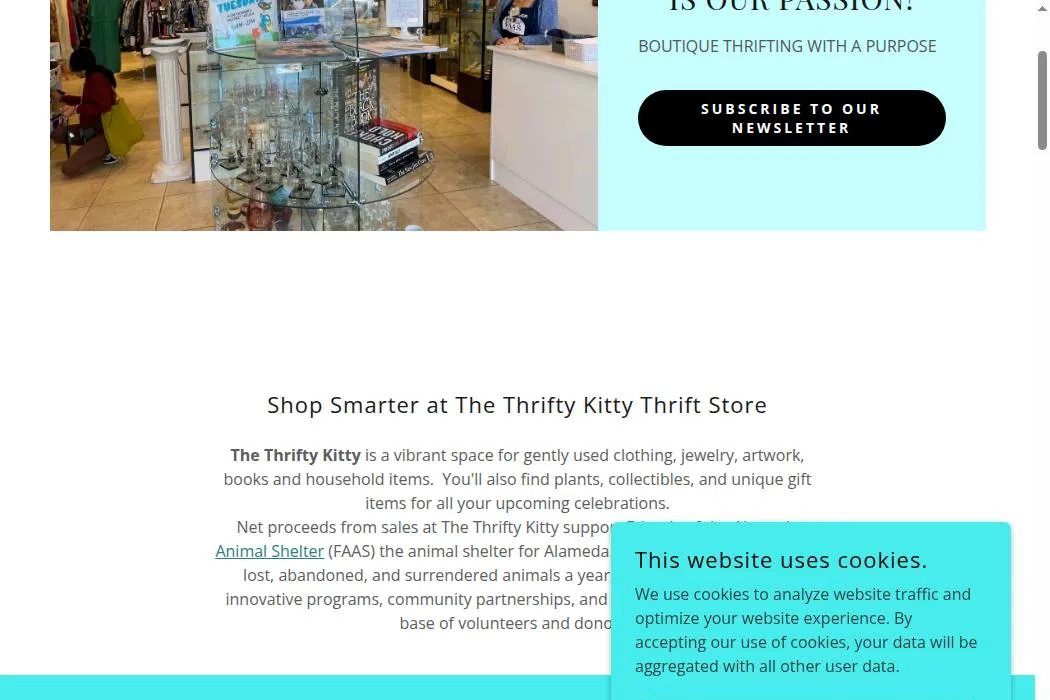 The Thrifty Kitty cover