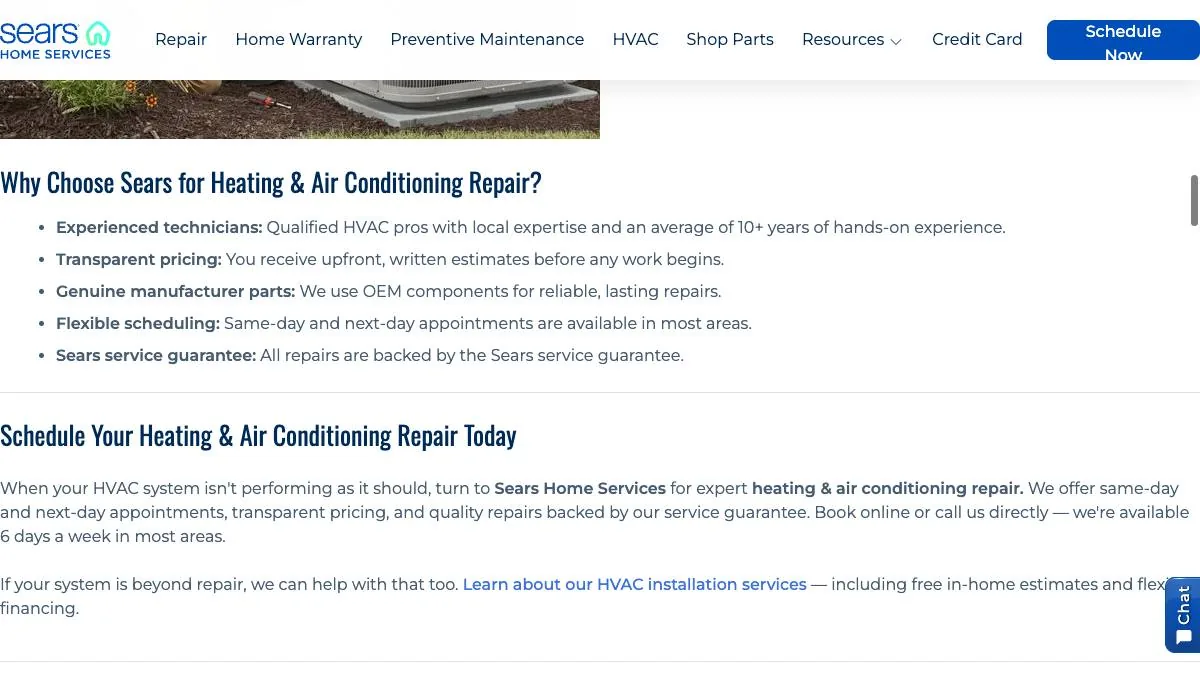 Sears Home Services cover