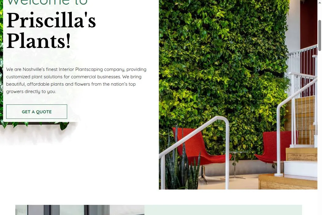 Priscilla's Plants cover