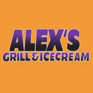 Alex's Grill and Ice Cream logo