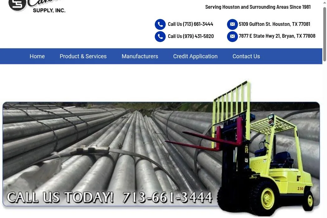 Carson Supply, Inc. cover