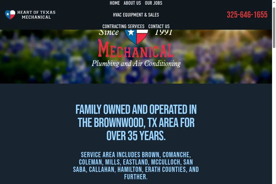 Heart of Texas Mechanical Contracting, LLC cover