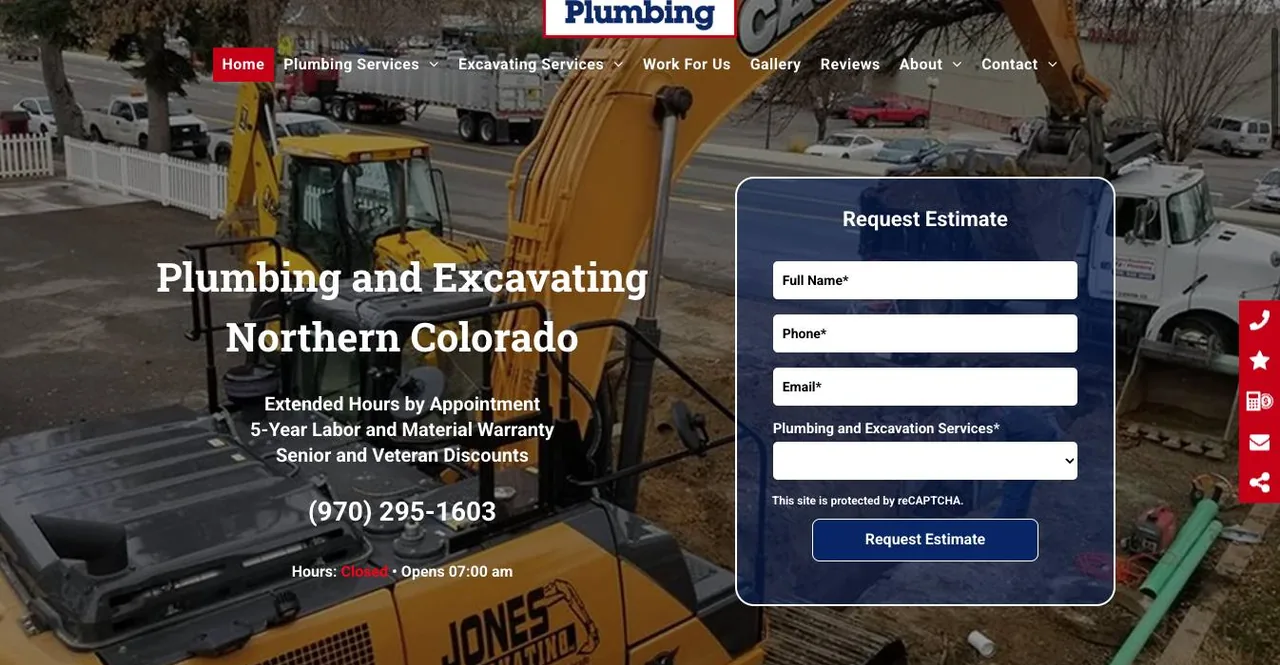 Jones Excavating & Plumbing cover