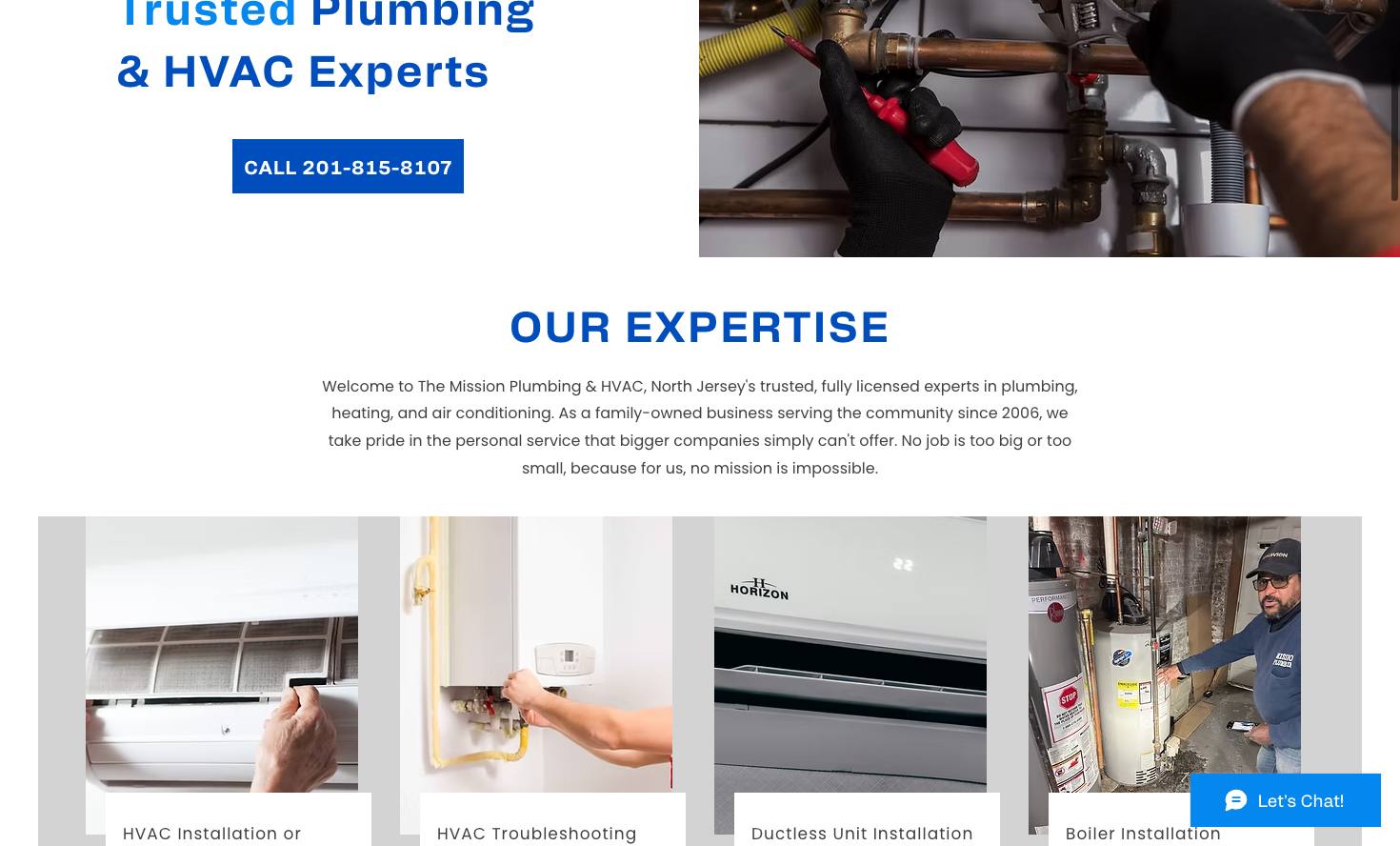 The Mission Plumbing & HVAC cover