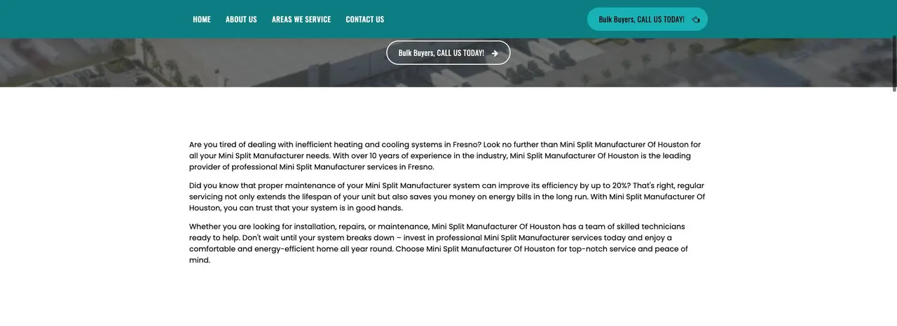 Mini Split Manufacturer Of Houston cover