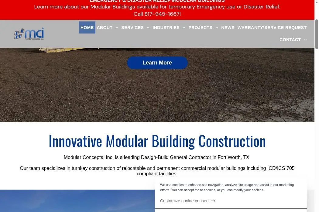 Modular Concepts, Inc. cover