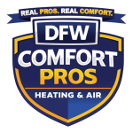 DFW Comfort Pros Heating and Air logo