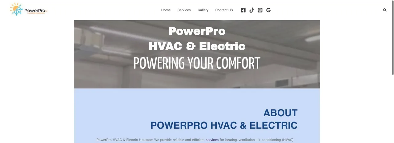 PowerPro HVAC & Electric cover