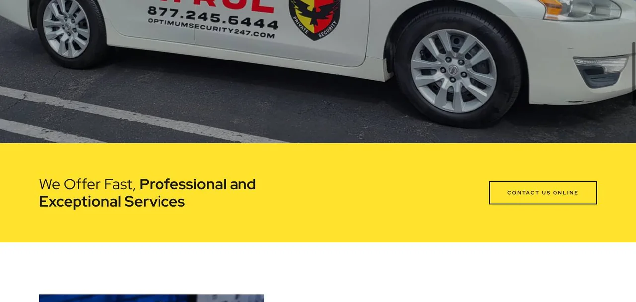 Optimum Security Services Inc cover