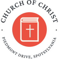 Piedmont Church of Christ, Fredericksburg, VA logo