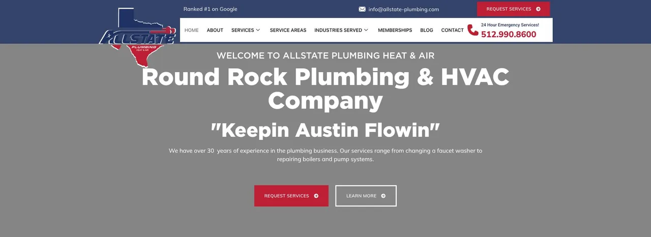 Allstate Plumbing Heat & Air cover