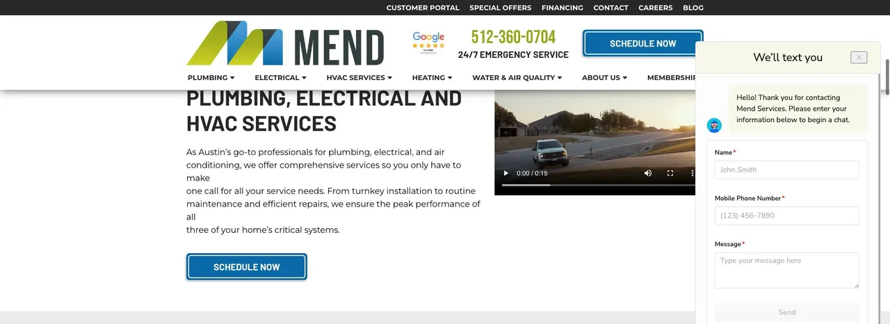 Mend Services cover