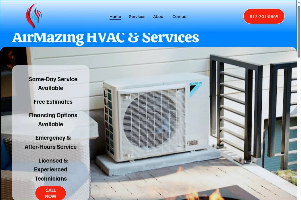 AirMazing HVAC & Services cover