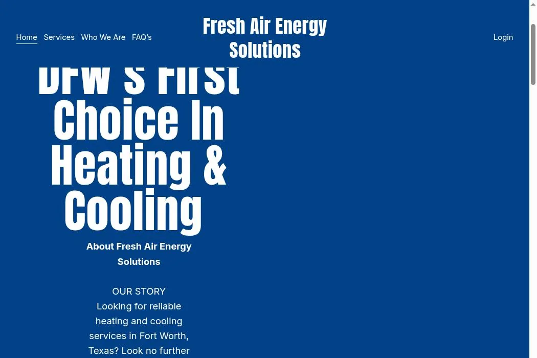 Fresh Air Energy Solutions cover