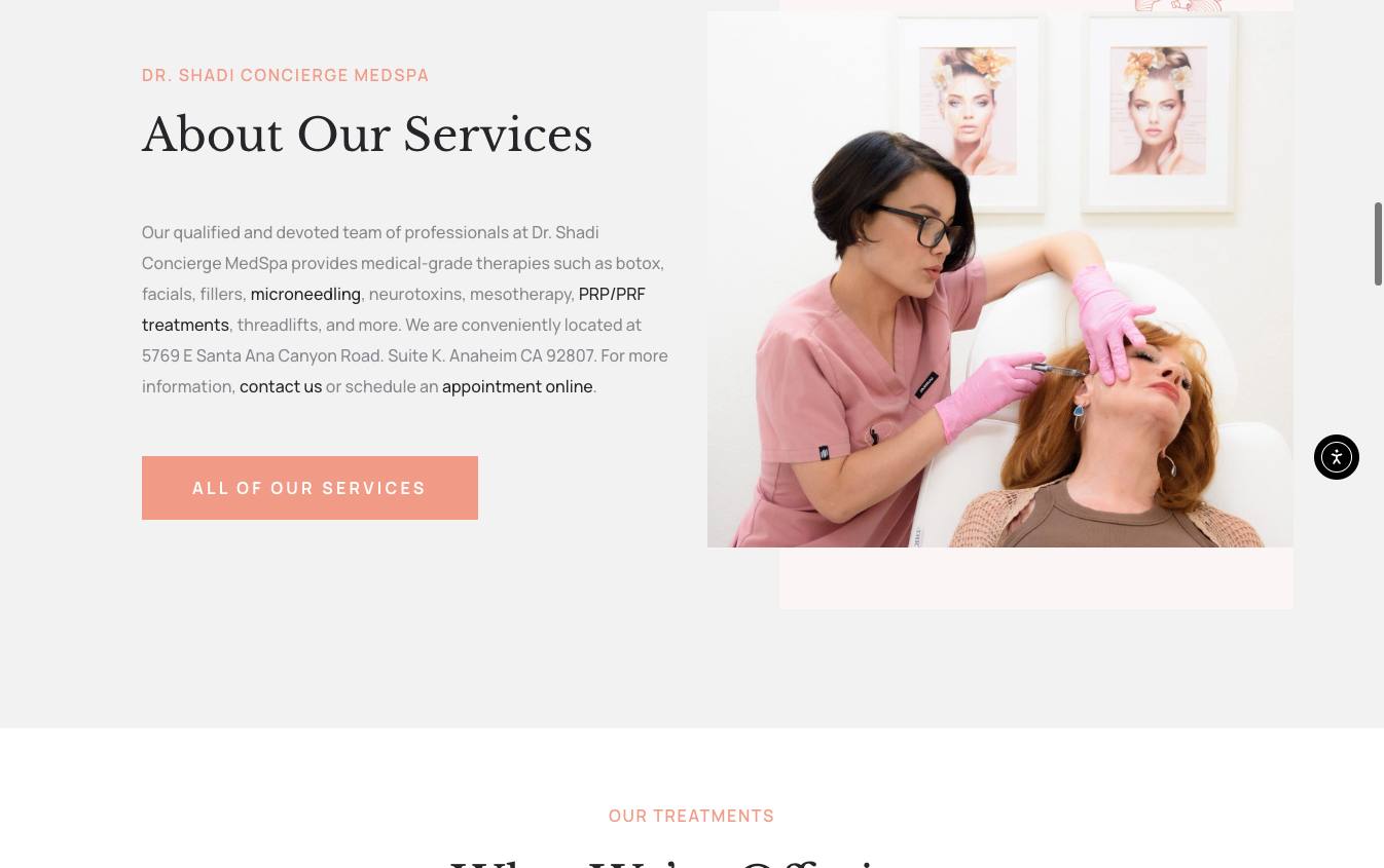 Dr. Shadi Concierge MedSpa cover