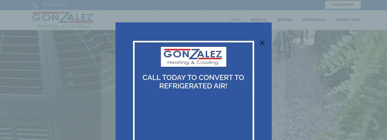 Gonzalez Heating & Cooling cover