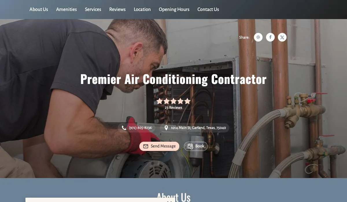 Premier Air Conditioning Contractor cover
