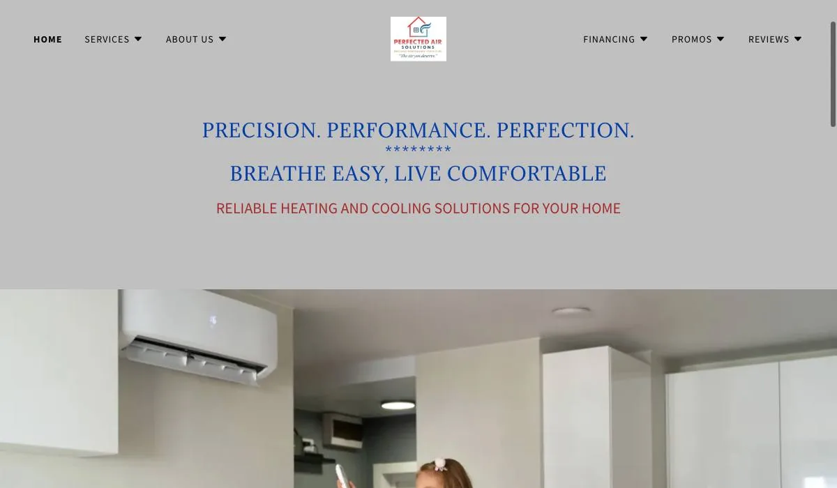 Perfected Air Solutions, LLC. cover