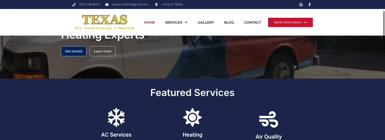 Texas Air Conditioning & Heating cover
