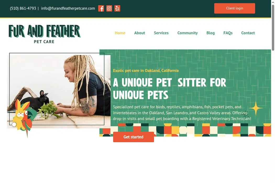 Fur and Feather Pet Care cover