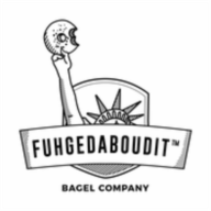 Fuhgedaboudit Bagel Company logo